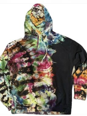 Evolv Reverse Dyed Skate Hoodie - Men's